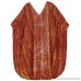 Women's Beachwear Swimwear COTTON Hand Batik Nightwear Long Kaftan MAXI Dress Orange k229 B06X19827C